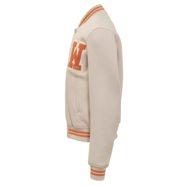 Off-White OW Patch Varsity Jack Beige