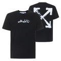 Off-White Paint Arrow Slim T-shirt Zwart