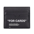 Off-White Quote Kaarthouder Zwart