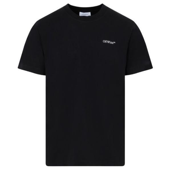 Off-White Scratch Arrow Slim T-shirt Zwart