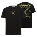 Off-White Splash Arrow Slim T-shirt Zwart