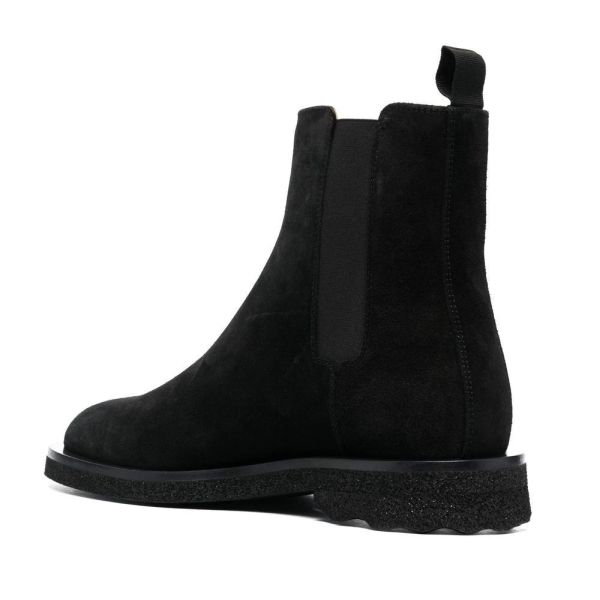 Off-White Suede Spongesole Chelsea Boot Zwart