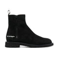 Off-White Suede Spongesole Chelsea Boot Zwart