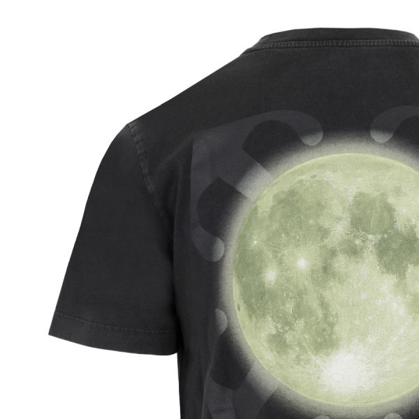 Off-White Super Moon Arrow Slim T-shirt Zwart