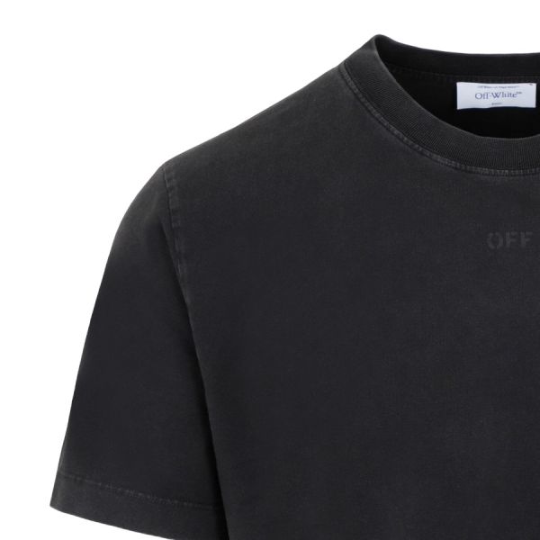 Off-White Super Moon Arrow Slim T-shirt Zwart