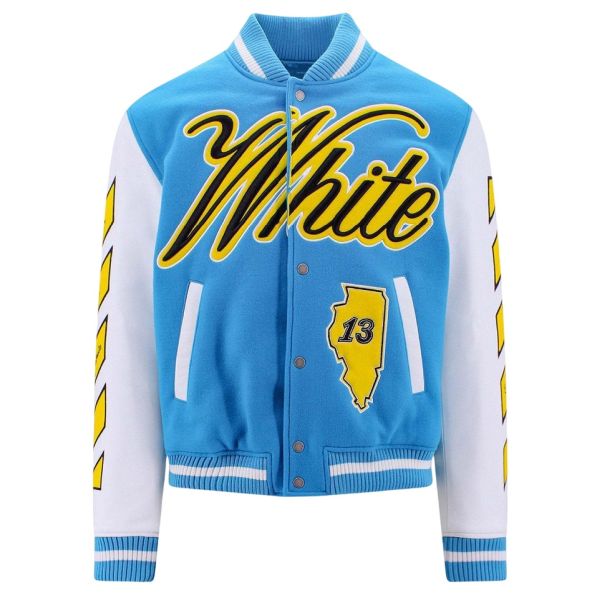 Off-White World Varsity Jack Blauw