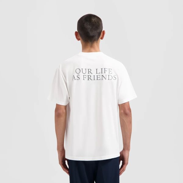Olaf Acronym T-shirt Wit