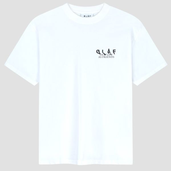 Olaf Acronym T-shirt Wit