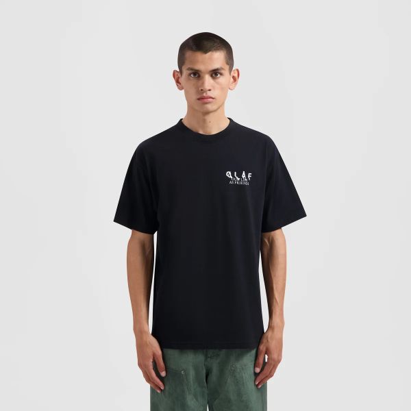 Olaf Acronym T-shirt Zwart