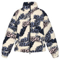 Olaf AOP Puffer Wit/Blauw