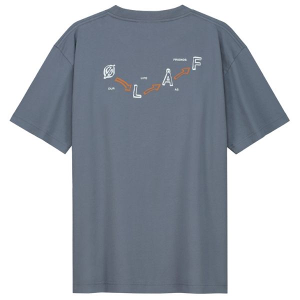 Olaf Arrows T-shirt Blauw