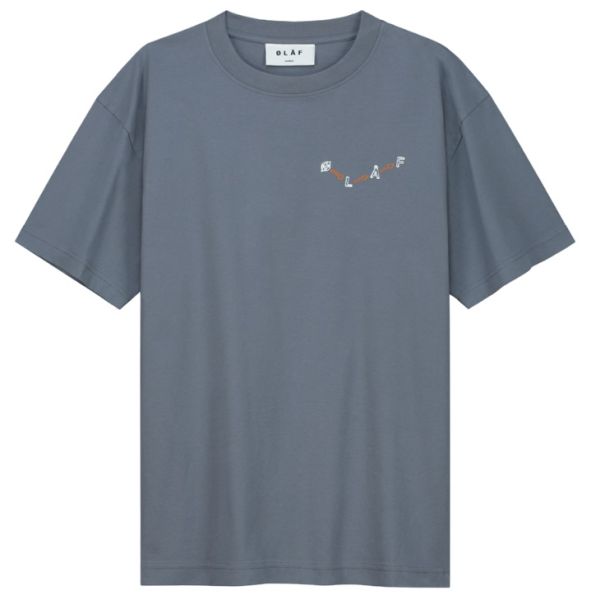 Olaf Arrows T-shirt Blauw