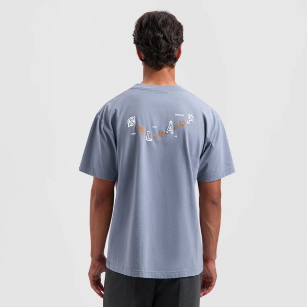Olaf Arrows T-shirt Blauw