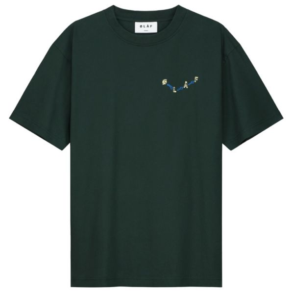 Olaf Arrows T-shirt Donker Groen