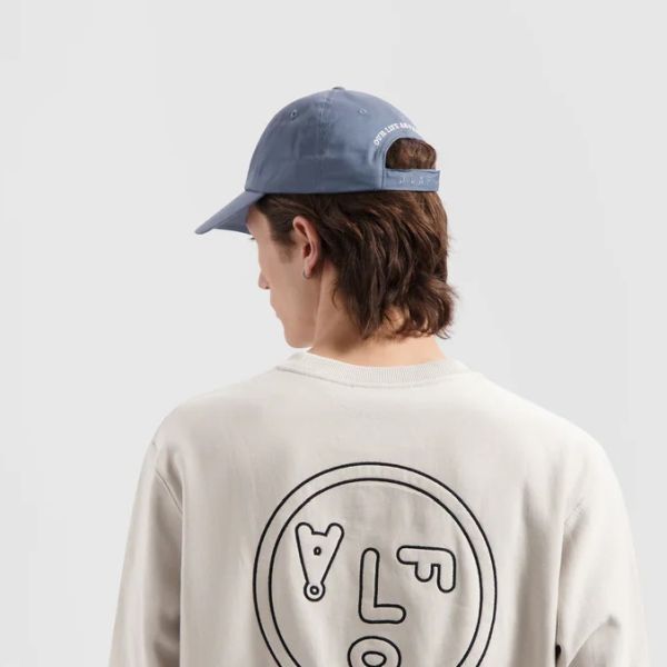 Olaf Block Cap Grijs/Blauw