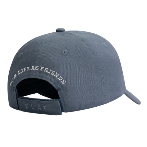 Olaf Block Cap Grijs/Blauw