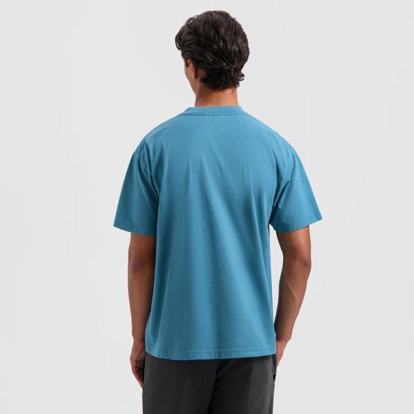 Olaf Block T-shirt Blauw