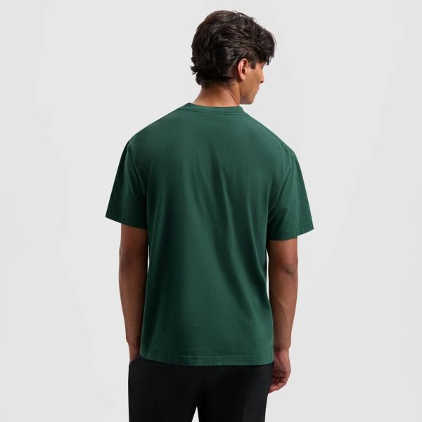 Olaf Block T-shirt Donker Groen