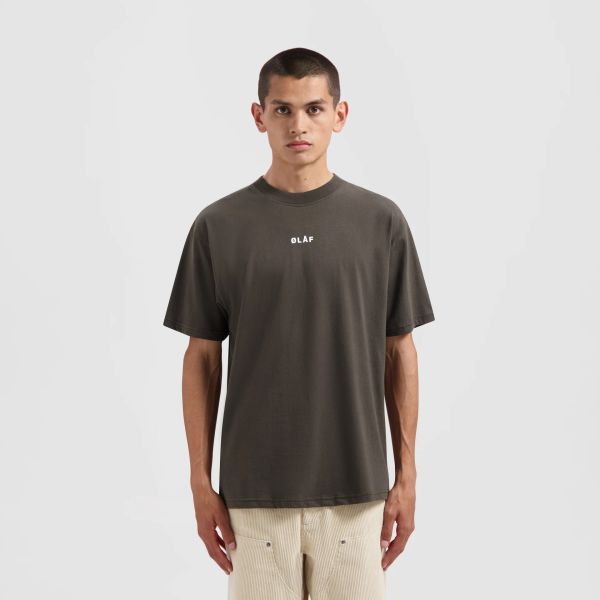 Olaf Block T-shirt Bruin