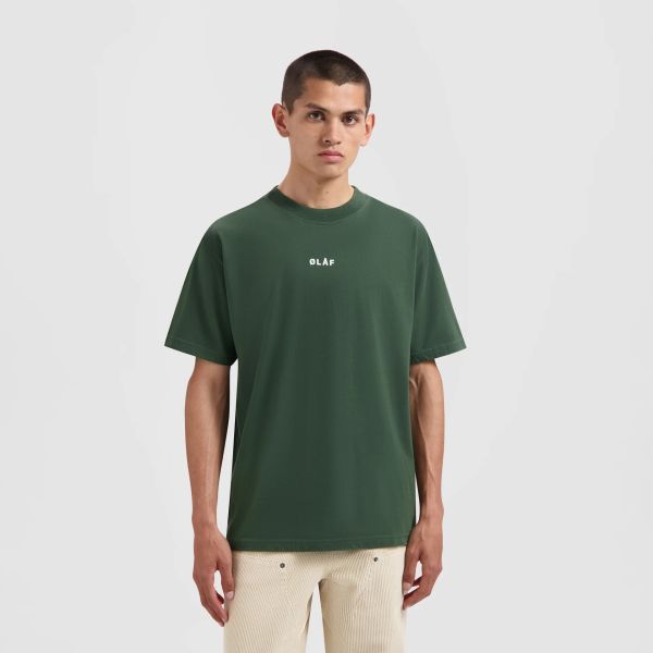 Olaf Block T-shirt Groen