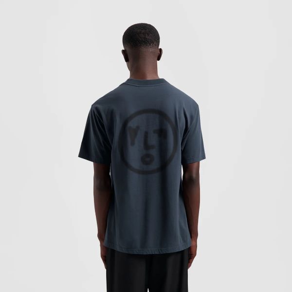 Olaf Blur Face T-shirt Antraciet