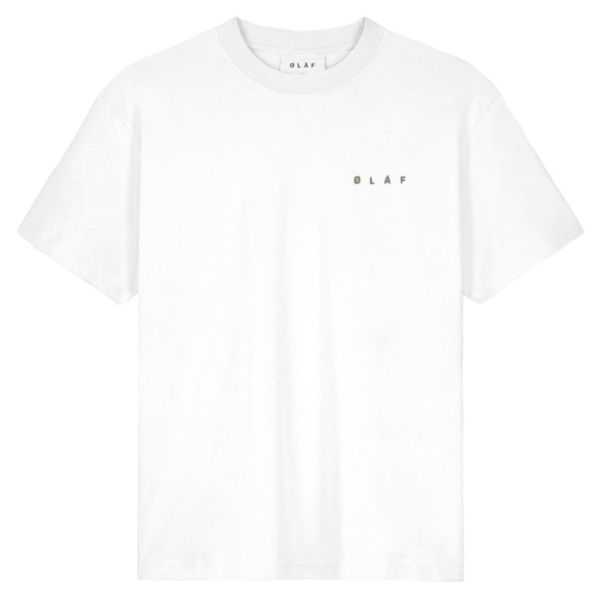 Olaf Blur Face T-shirt Wit