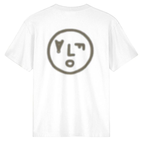 Olaf Blur Face T-shirt Wit