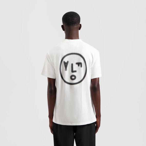 Olaf Blur Face T-shirt Wit
