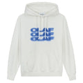Olaf Blur Logo Hoodie Wit