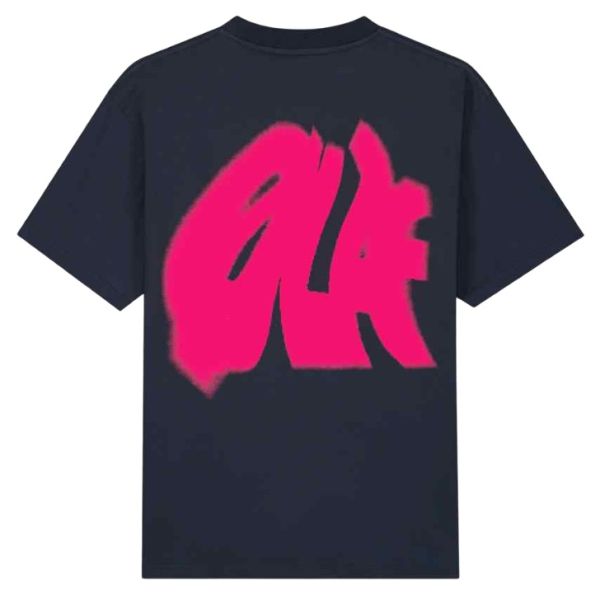 Olaf Blur T-shirt Navy