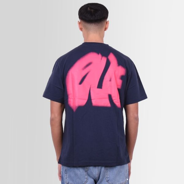 Olaf Blur T-shirt Navy