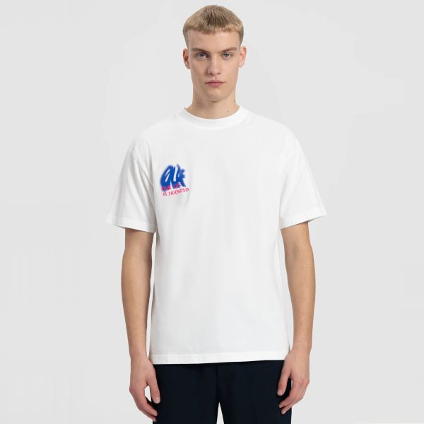 Olaf Blur T-shirt Wit