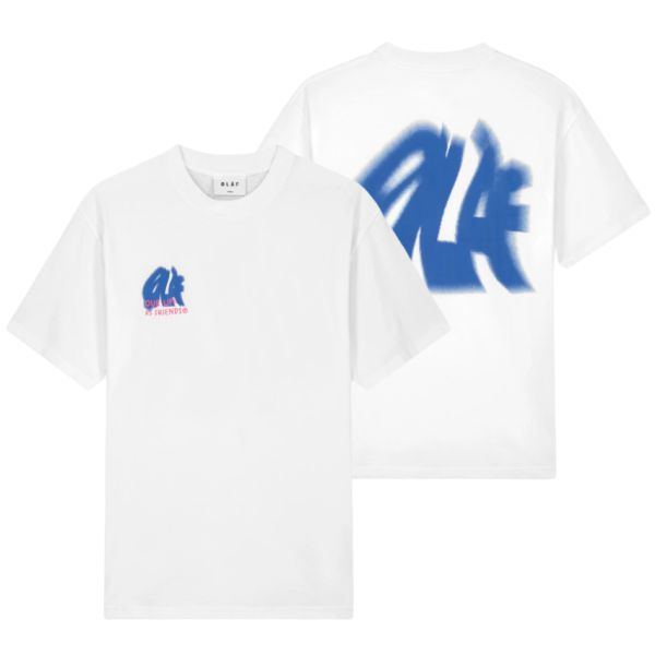 Olaf Blur T-shirt Wit