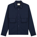 Olaf Bonded Pocket Overshirt Navy