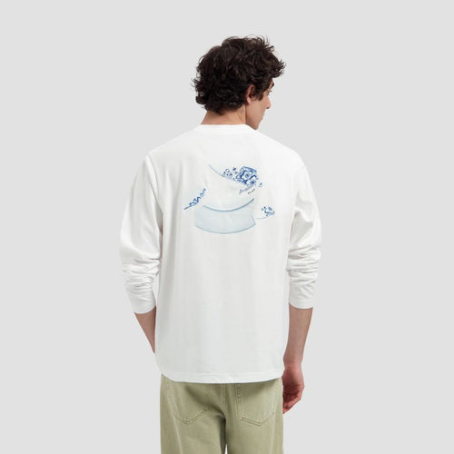 Olaf Broken Plate Longsleeve T-shirt Wit
