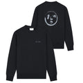 Olaf Brushstroke Face Sweater Zwart
