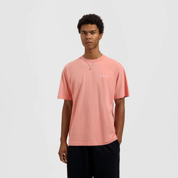 Olaf Brushstroke Face T-shirt Coral
