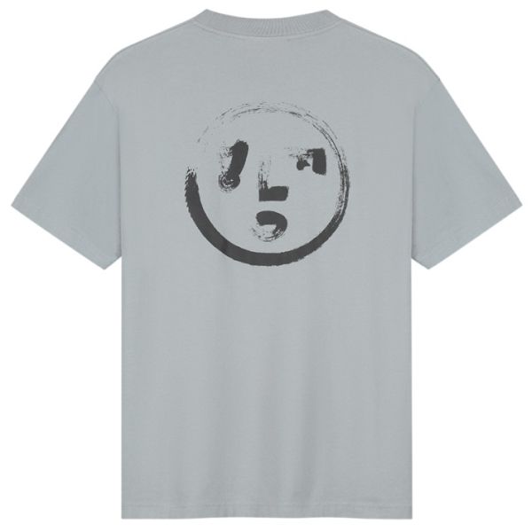 Olaf Brushstroke Face T-shirt Grijs