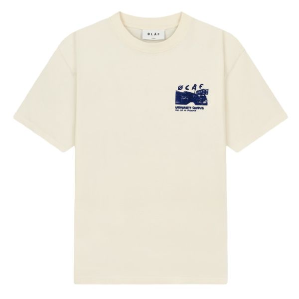 Olaf Campus T-shirt Off-White