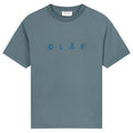 Olaf Chainstitch T-shirt Blauw