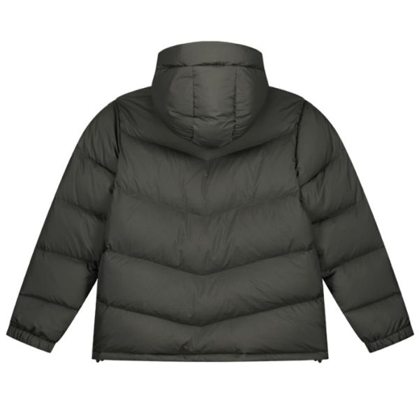Olaf Chevron Puffer Donker Groen