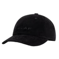 Olaf Corduroy Cap Zwart