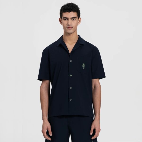 Olaf Cruise Overhemd Navy