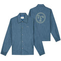 Olaf Denim Coach Jas Blauw