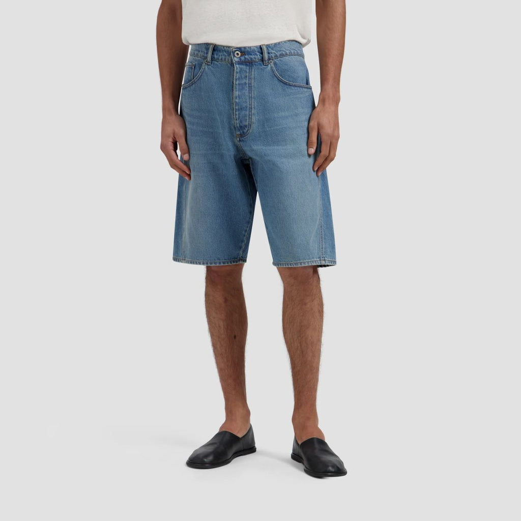 Olaf Denim Korte Broek Blauw