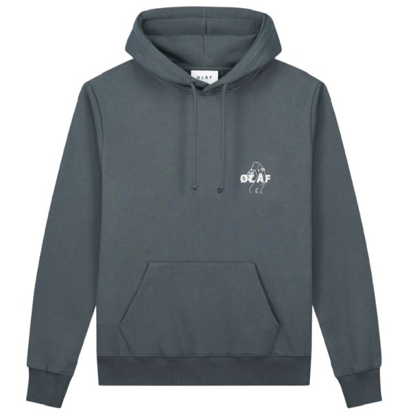 Olaf Diver Hoodie Antraciet