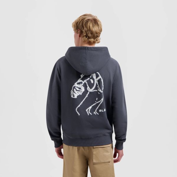 Olaf Diver Hoodie Antraciet