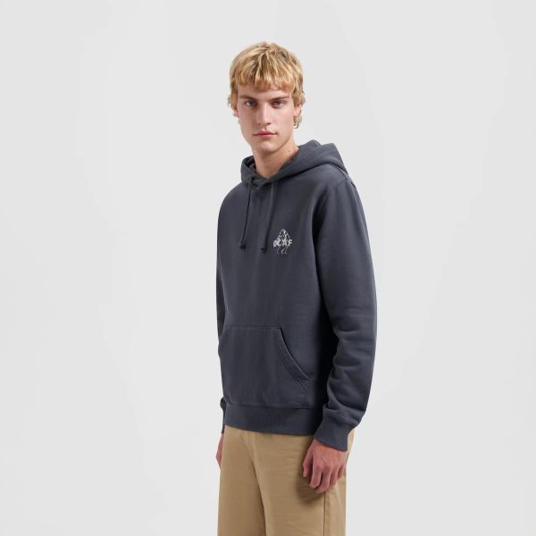Olaf Diver Hoodie Antraciet