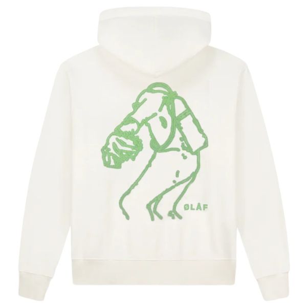 Olaf Diver Hoodie Wit