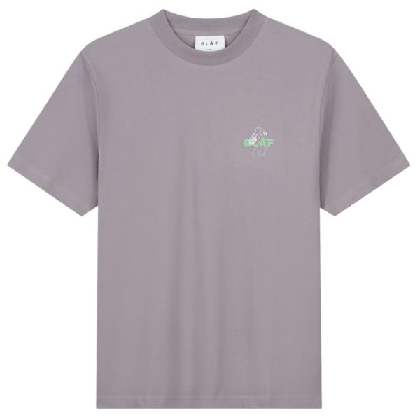 Olaf Diver T-shirt Paars/Grijs
